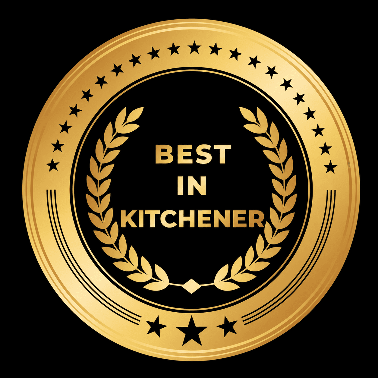 Best in Kitchener award seal