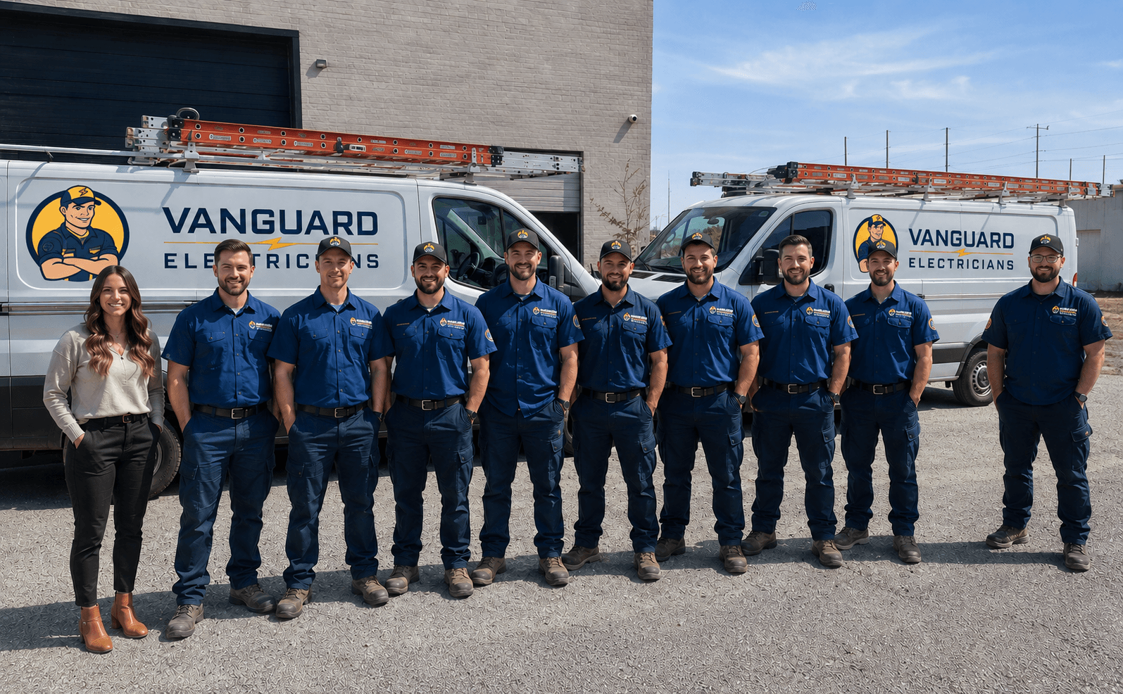 Vanguard Electricians team photo